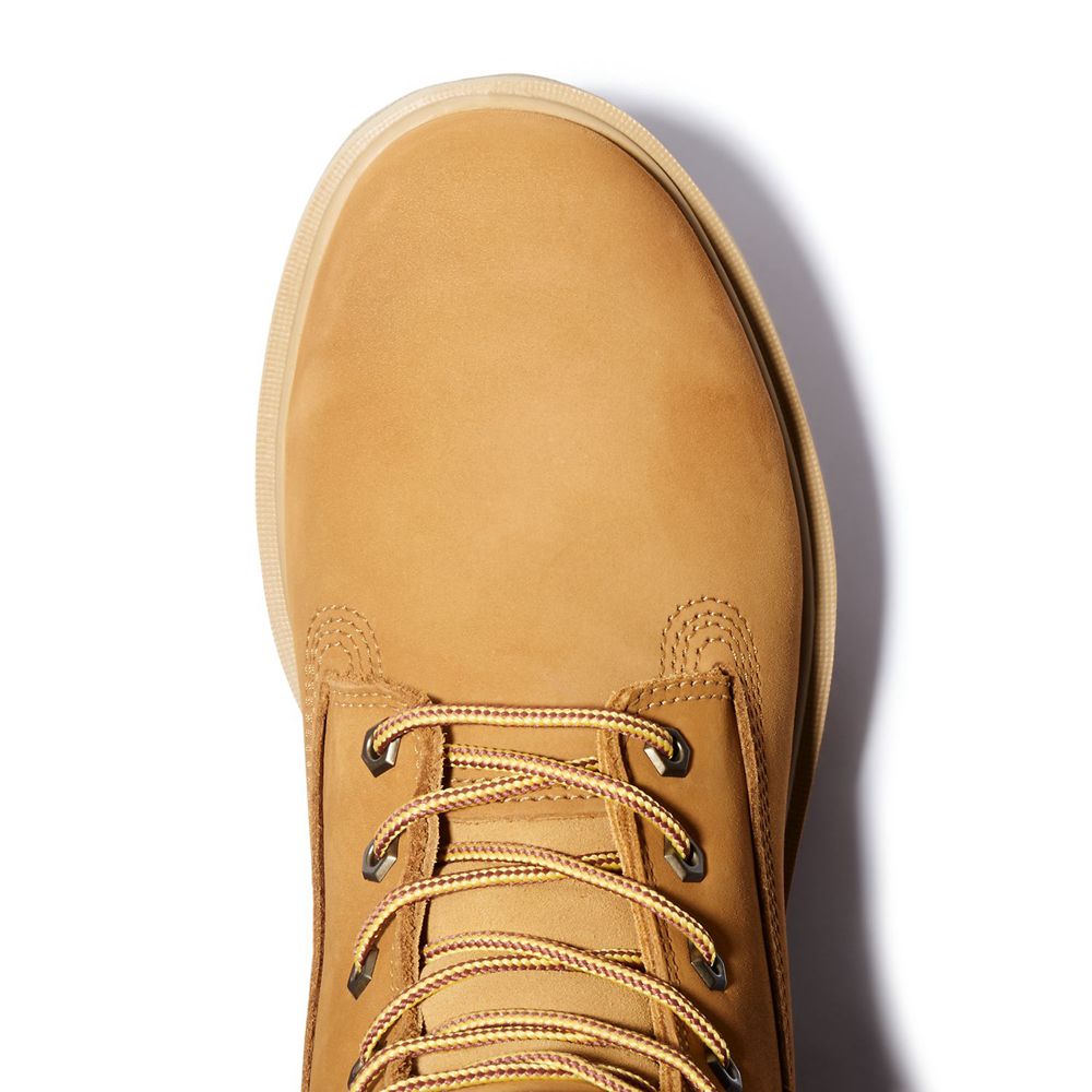 Timberland Pro Μποτακια Ανδρικα Καφε - Direct Attach 8\" Soft Toe - Greece 5046739-UO